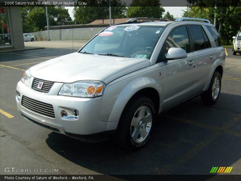 Silver Nickel / Gray 2006 Saturn VUE V6 AWD