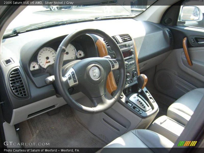 Silver Nickel / Gray 2006 Saturn VUE V6 AWD