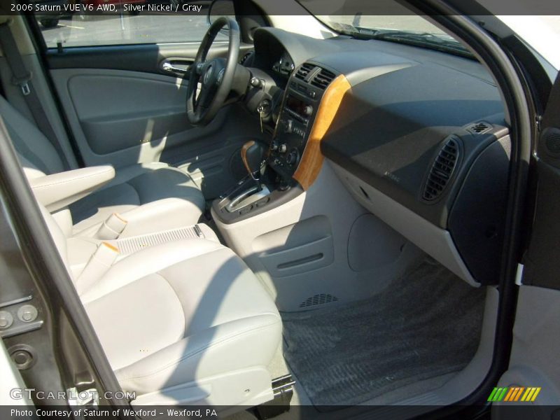 Silver Nickel / Gray 2006 Saturn VUE V6 AWD
