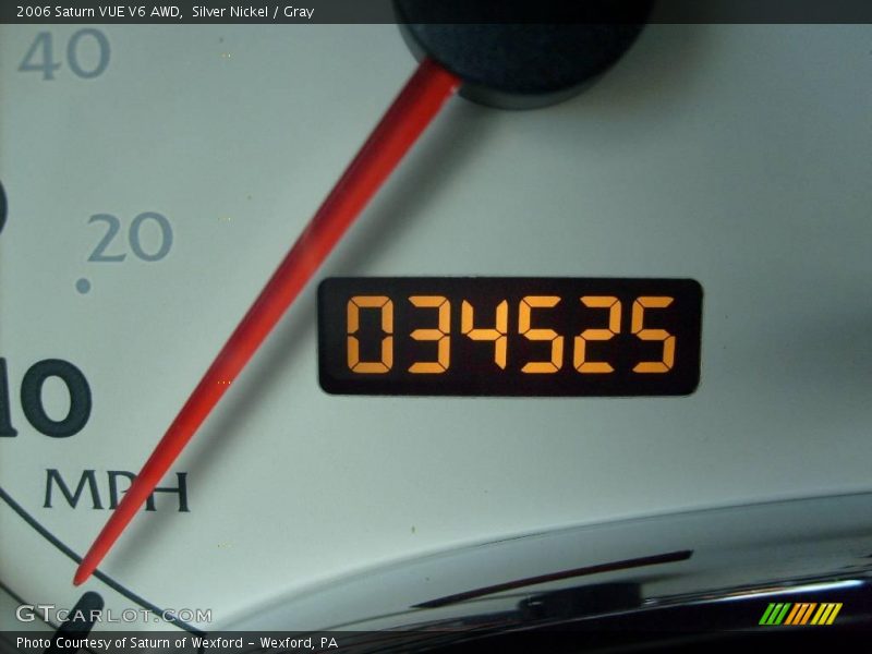 Silver Nickel / Gray 2006 Saturn VUE V6 AWD