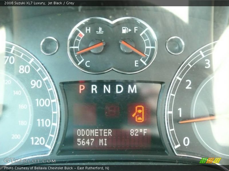 Jet Black / Grey 2008 Suzuki XL7 Luxury