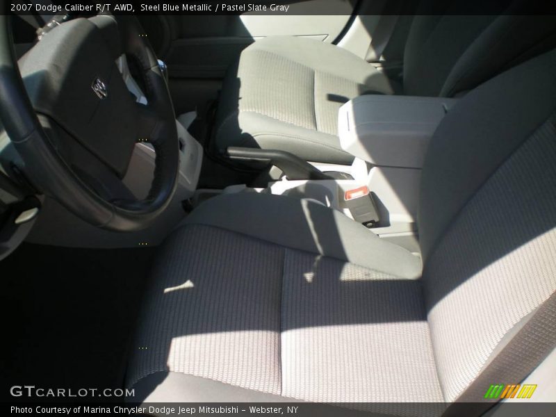 Steel Blue Metallic / Pastel Slate Gray 2007 Dodge Caliber R/T AWD