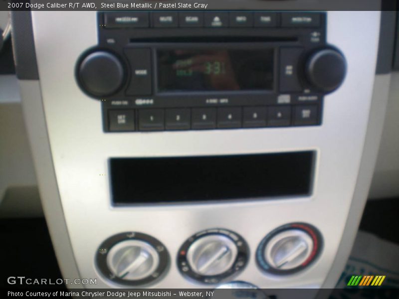 Steel Blue Metallic / Pastel Slate Gray 2007 Dodge Caliber R/T AWD