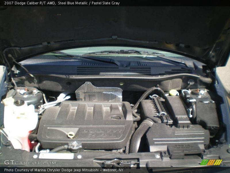 Steel Blue Metallic / Pastel Slate Gray 2007 Dodge Caliber R/T AWD