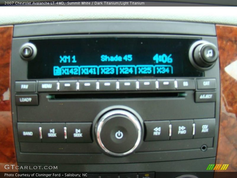 Summit White / Dark Titanium/Light Titanium 2007 Chevrolet Avalanche LT 4WD