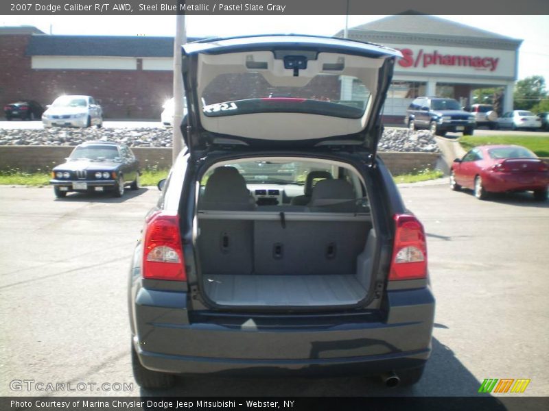 Steel Blue Metallic / Pastel Slate Gray 2007 Dodge Caliber R/T AWD