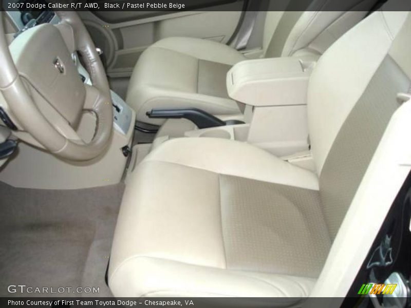 Black / Pastel Pebble Beige 2007 Dodge Caliber R/T AWD