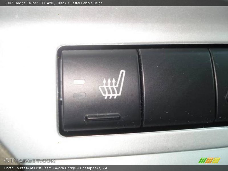 Black / Pastel Pebble Beige 2007 Dodge Caliber R/T AWD
