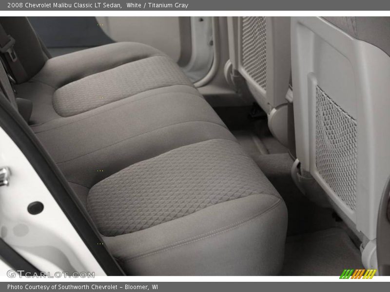 White / Titanium Gray 2008 Chevrolet Malibu Classic LT Sedan