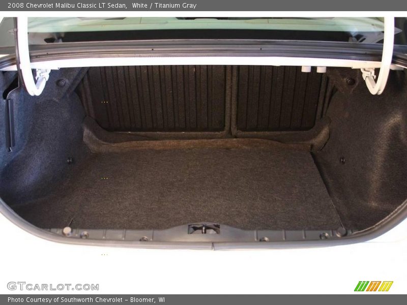 White / Titanium Gray 2008 Chevrolet Malibu Classic LT Sedan