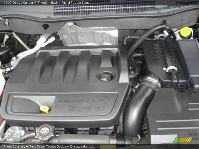 Black / Pastel Pebble Beige 2007 Dodge Caliber R/T AWD