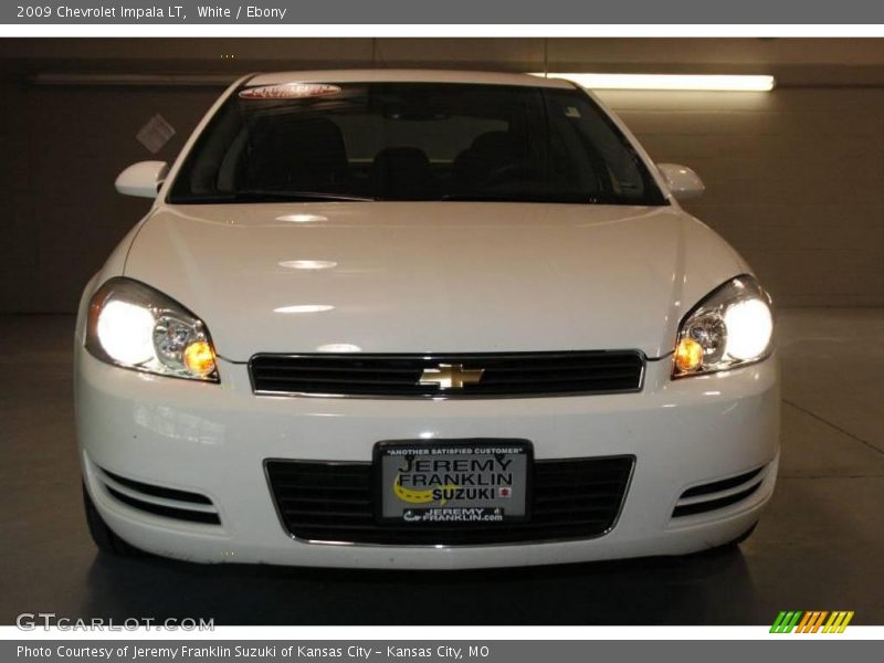 White / Ebony 2009 Chevrolet Impala LT