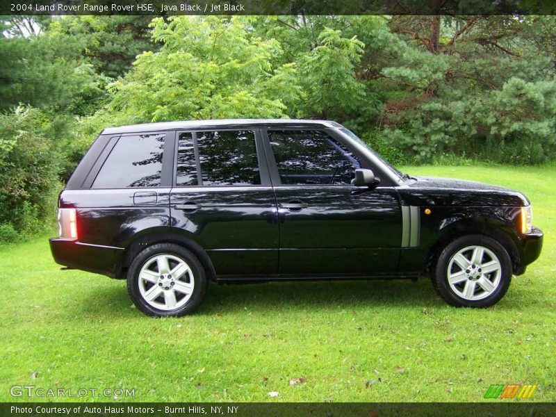 Java Black / Jet Black 2004 Land Rover Range Rover HSE