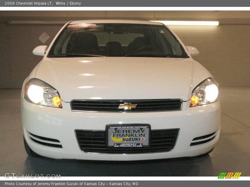 White / Ebony 2009 Chevrolet Impala LT
