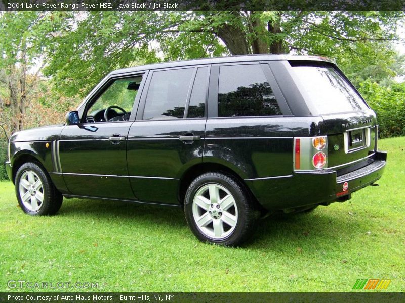 Java Black / Jet Black 2004 Land Rover Range Rover HSE