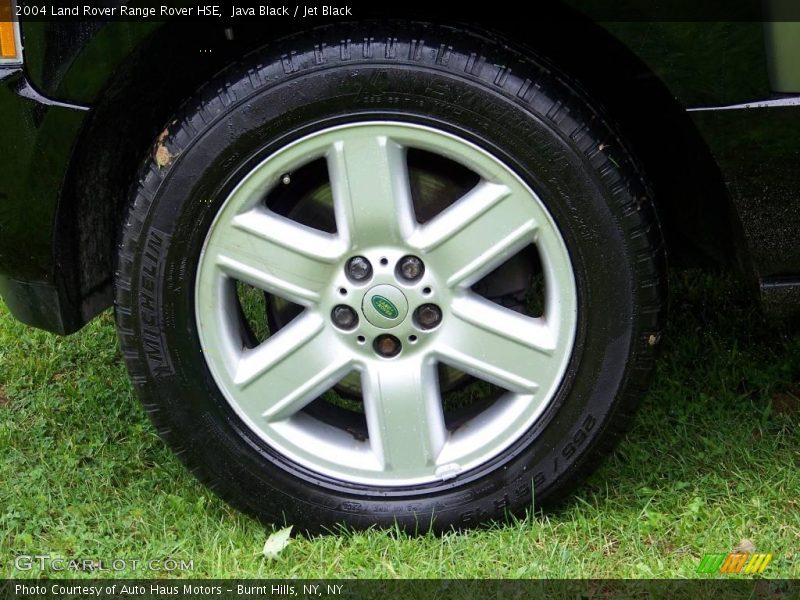 Java Black / Jet Black 2004 Land Rover Range Rover HSE