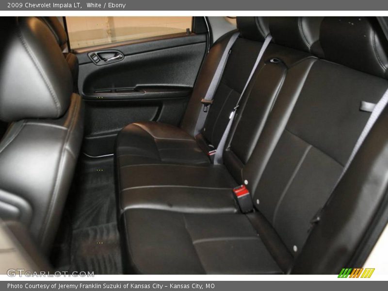 White / Ebony 2009 Chevrolet Impala LT
