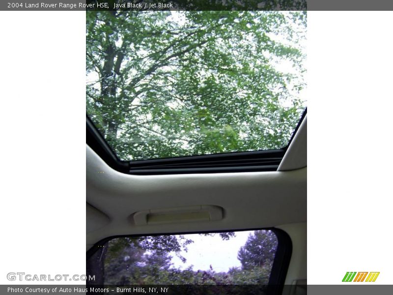Java Black / Jet Black 2004 Land Rover Range Rover HSE