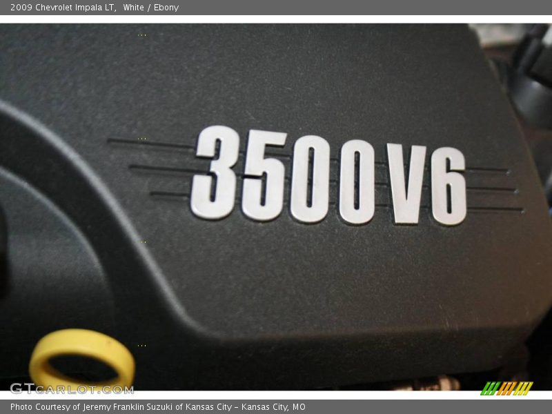 White / Ebony 2009 Chevrolet Impala LT