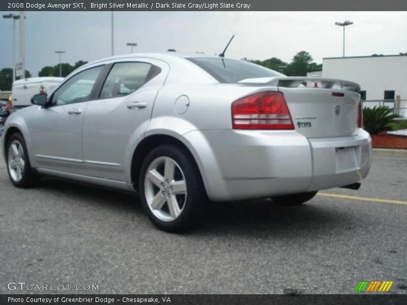 Bright Silver Metallic / Dark Slate Gray/Light Slate Gray 2008 Dodge Avenger SXT