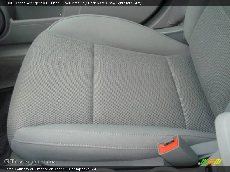 Bright Silver Metallic / Dark Slate Gray/Light Slate Gray 2008 Dodge Avenger SXT