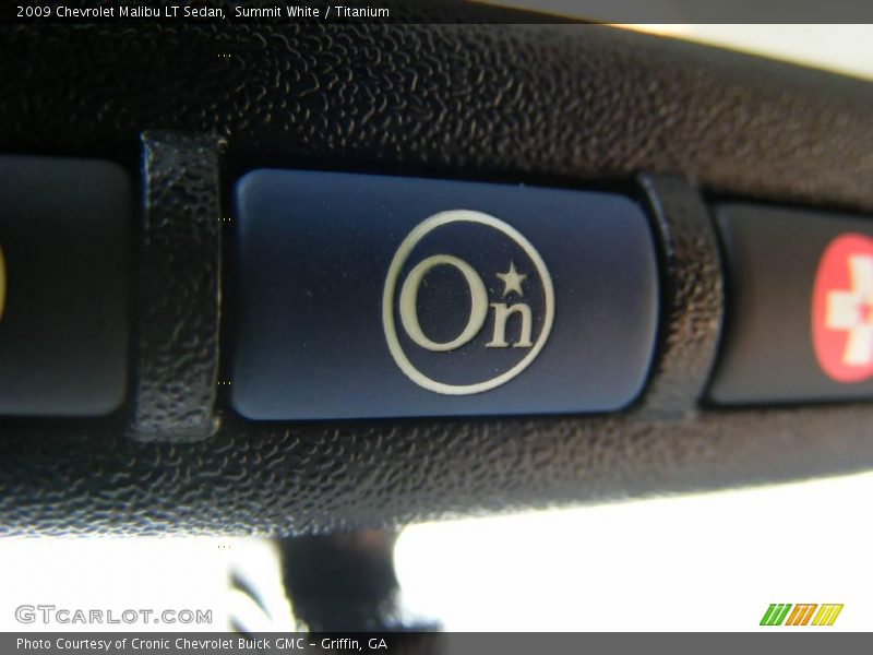 Summit White / Titanium 2009 Chevrolet Malibu LT Sedan