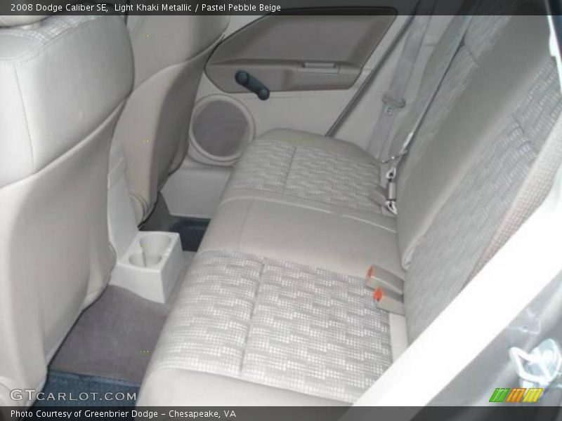 Light Khaki Metallic / Pastel Pebble Beige 2008 Dodge Caliber SE