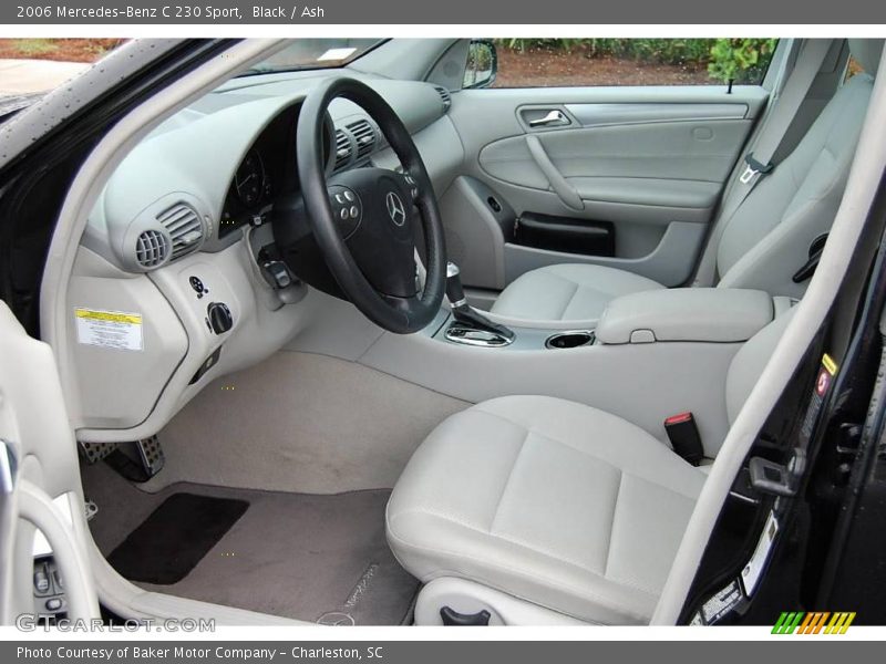 Black / Ash 2006 Mercedes-Benz C 230 Sport