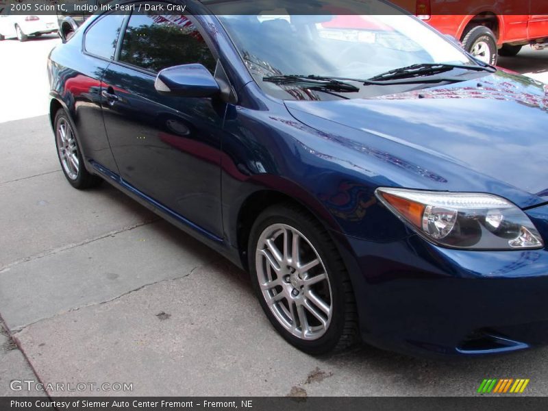 Indigo Ink Pearl / Dark Gray 2005 Scion tC