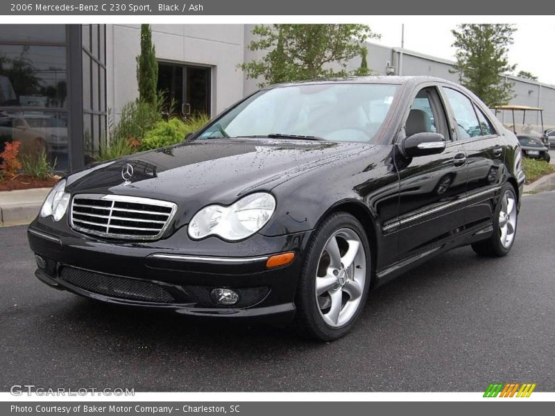Black / Ash 2006 Mercedes-Benz C 230 Sport