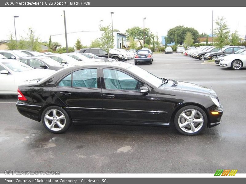 Black / Ash 2006 Mercedes-Benz C 230 Sport