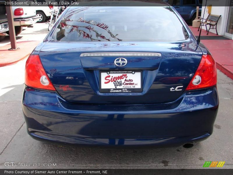 Indigo Ink Pearl / Dark Gray 2005 Scion tC