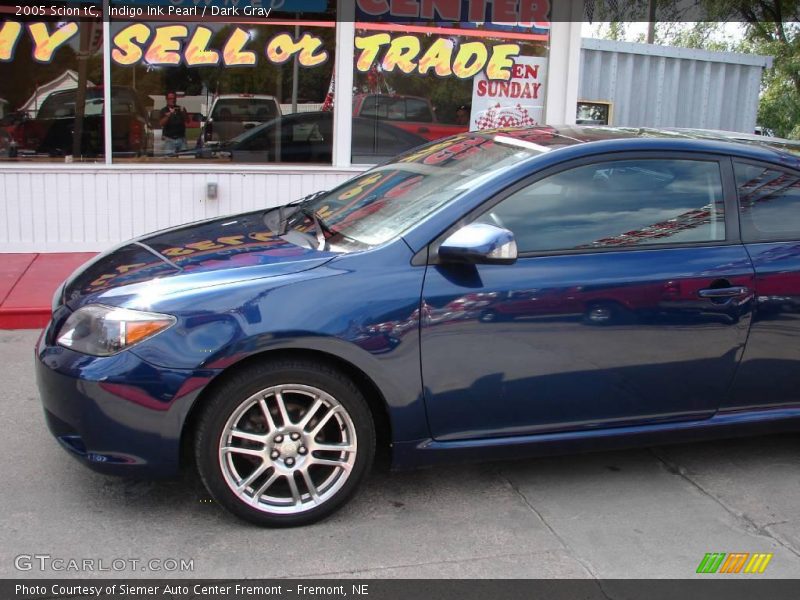 Indigo Ink Pearl / Dark Gray 2005 Scion tC