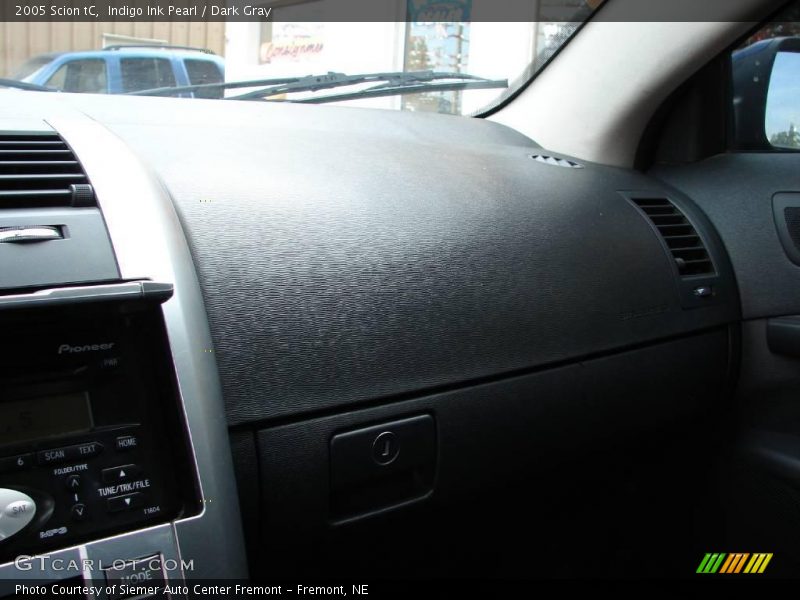 Indigo Ink Pearl / Dark Gray 2005 Scion tC