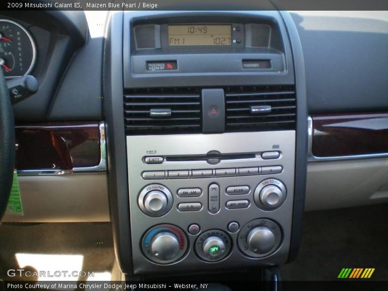 Maizen Blue Pearl / Beige 2009 Mitsubishi Galant ES