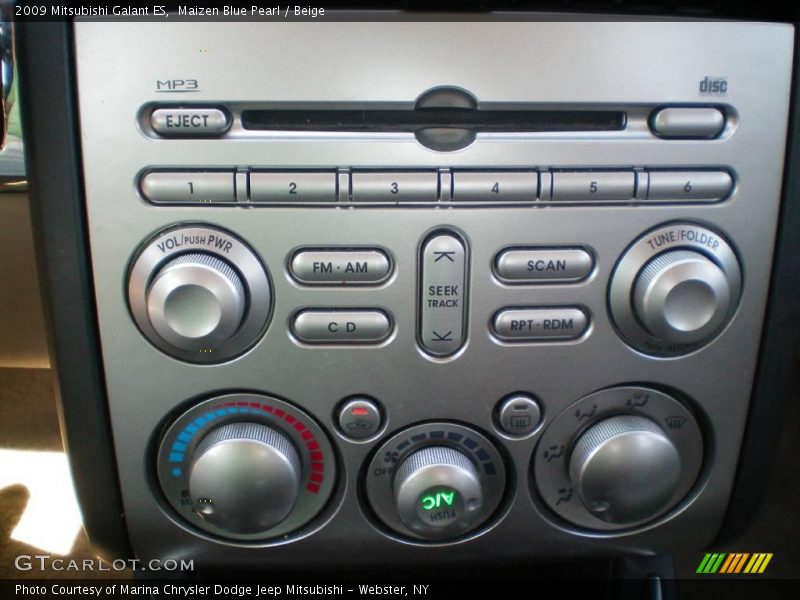 Maizen Blue Pearl / Beige 2009 Mitsubishi Galant ES