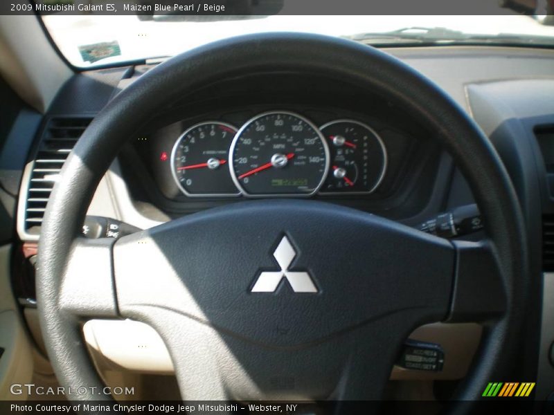 Maizen Blue Pearl / Beige 2009 Mitsubishi Galant ES