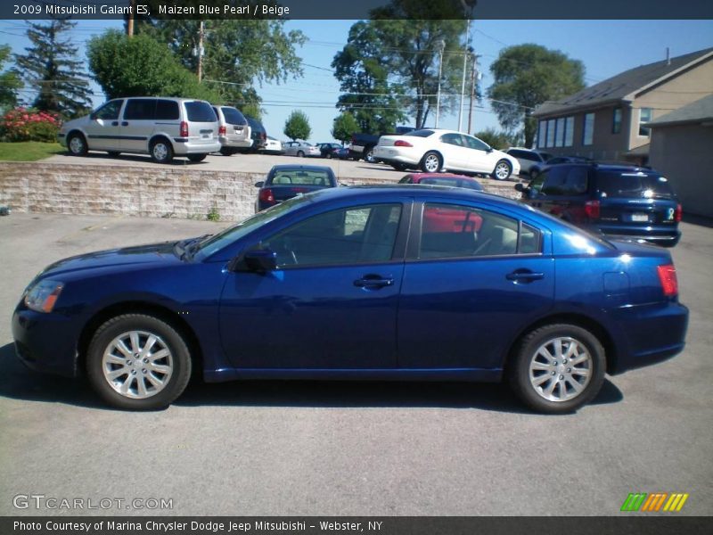Maizen Blue Pearl / Beige 2009 Mitsubishi Galant ES