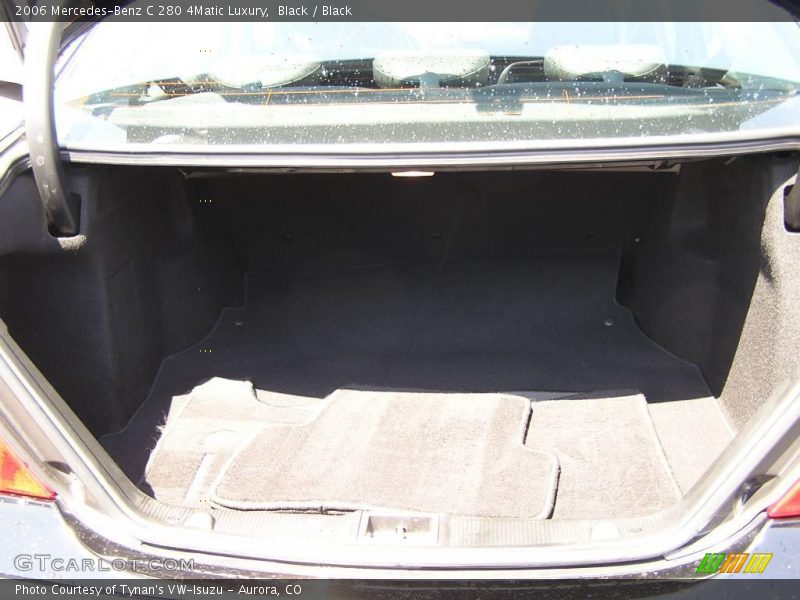 Black / Black 2006 Mercedes-Benz C 280 4Matic Luxury