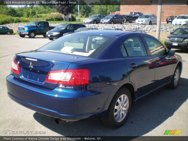 Maizen Blue Pearl / Beige 2009 Mitsubishi Galant ES