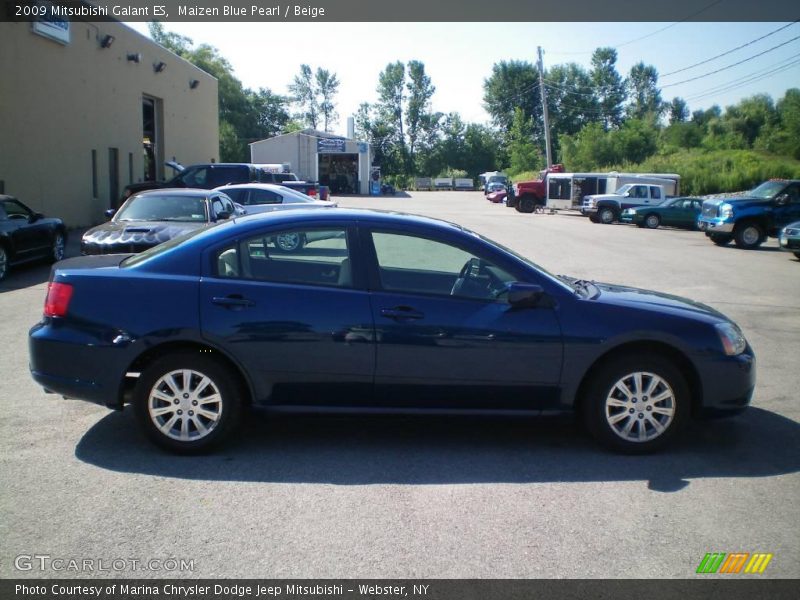 Maizen Blue Pearl / Beige 2009 Mitsubishi Galant ES