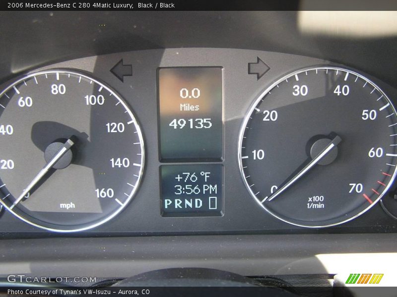 Black / Black 2006 Mercedes-Benz C 280 4Matic Luxury