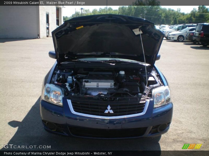 Maizen Blue Pearl / Beige 2009 Mitsubishi Galant ES