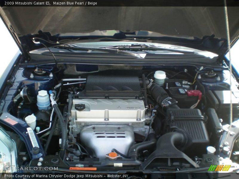 Maizen Blue Pearl / Beige 2009 Mitsubishi Galant ES