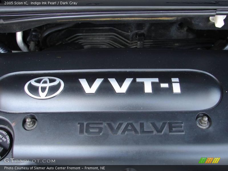 Indigo Ink Pearl / Dark Gray 2005 Scion tC