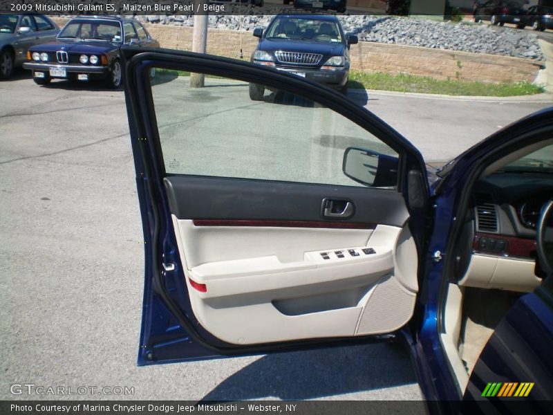 Maizen Blue Pearl / Beige 2009 Mitsubishi Galant ES