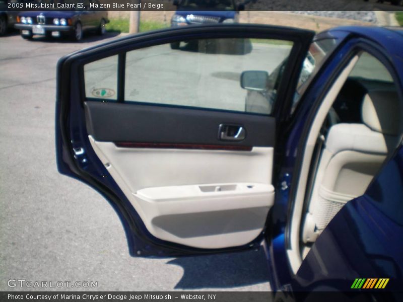 Maizen Blue Pearl / Beige 2009 Mitsubishi Galant ES