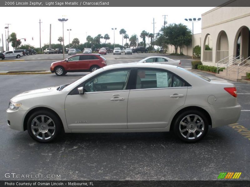 Light Sage Metallic / Charcoal/Sand 2006 Lincoln Zephyr