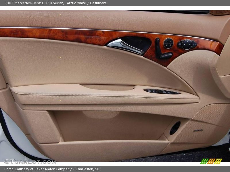 Arctic White / Cashmere 2007 Mercedes-Benz E 350 Sedan