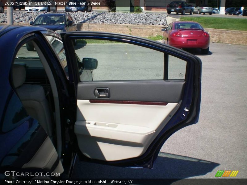 Maizen Blue Pearl / Beige 2009 Mitsubishi Galant ES